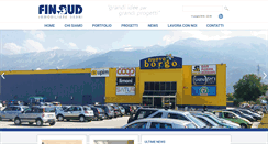 Desktop Screenshot of finsudimmobiliare.com